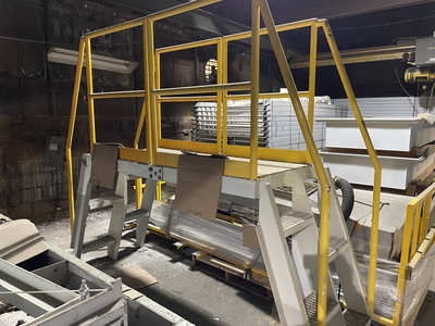 Cefla Package of Flat-Line Finishing Machinery, w/ EliSpray Rotary Spray Machines, Curing Ovens, Panel Cleaners, Material Handling, etc.