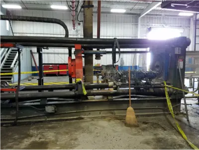 400 Ton Erie Horizontal Hyd. Draw Press