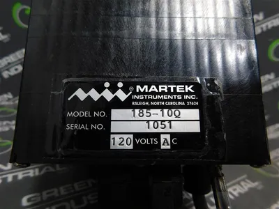Martek Instruments Inc. 185-10Q Mark 25 Conductivity Analyzer 120VAC Used