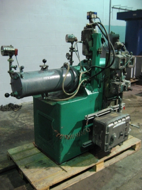20 Liter Netzsch Horizontal Media Mill, Molinex Style, 25 HP Variable Speed