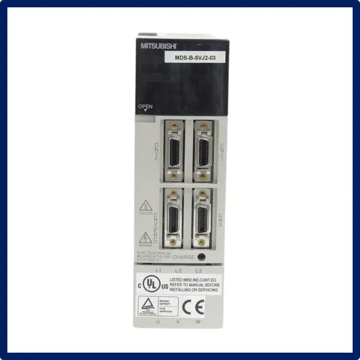 Used MITSUBISHI MDS-B-SVJ2-03 Servo Drives | CNC TOOLS LLC #766002