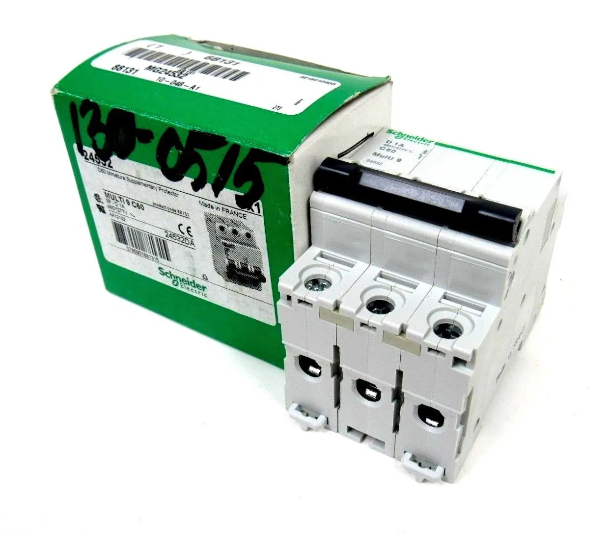 NEW SCHNEIDER ELECTRIC 24532 SUPPLEMENTARY PROTECTOR MULTI 9 C60 MG24532
