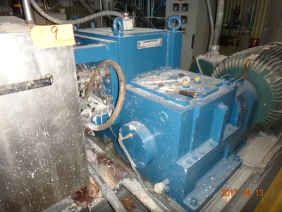 1994 Berstorff 125 HP 6 Meter x180MM Twin Screw Extruder Reactor