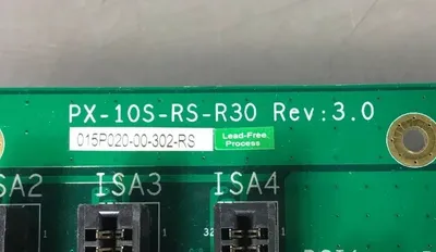 IEI PX-10S-RS-R30 Rev 3.0 Bus Passive Backplane 3E-3