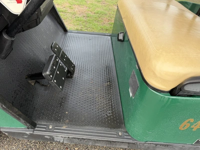 (1) 2019 E-Z-Go EFI golf cart with a Kawasaki gas engine, model 657061G01, includes canopy, fold-dow...