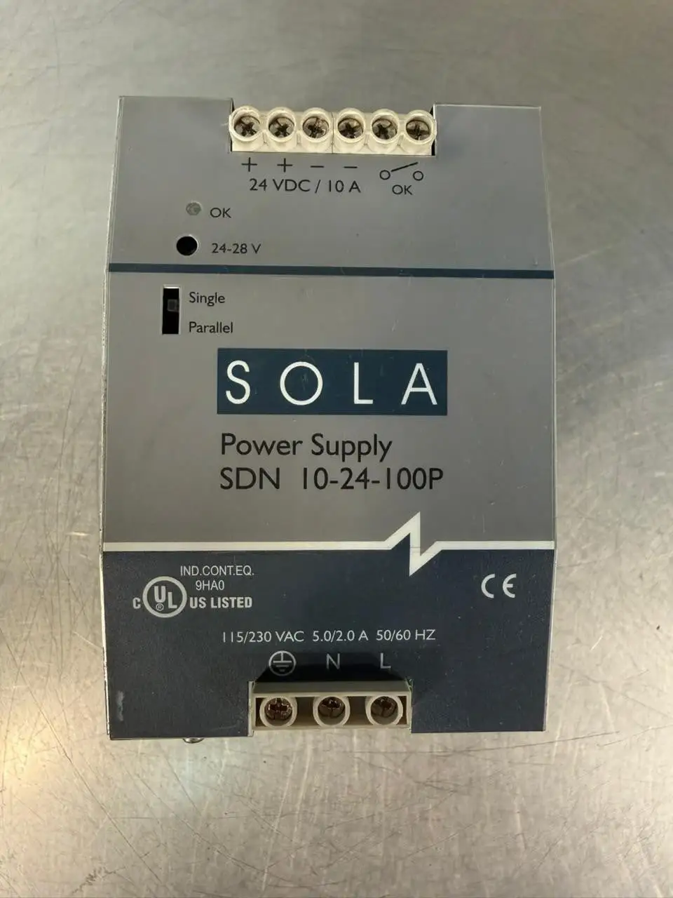 Sola Sdn 10-24-100P Ovp Power Supply 24vdc – 10A (1.4.1)