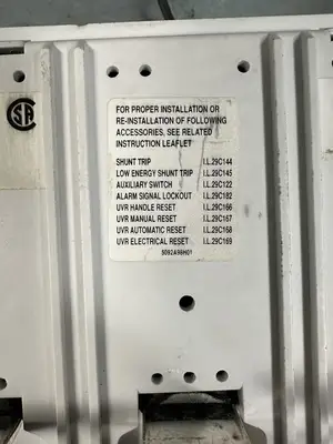 Cutler Hammer Eaton KES3125LSIZG 125 Amp Breaker Trip Unit (BIN-1.5.1)