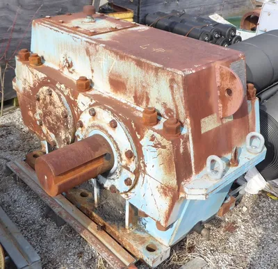 Foote Jones BHE-1-1502-RC Max-Power Gear Speed Reducer 1750 RPM In 45 Out Used