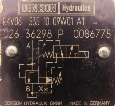 NEW DENISON R4V06-535-10-09W01-A1 VALVE VV01-311-W-E1 R4V065351009W01A1
