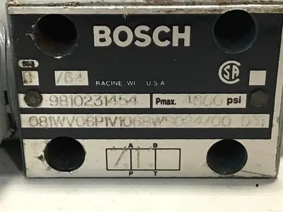Used BOSCH 9810231454 Valves/Fittings Michigan US | Ideal Machinery #606058