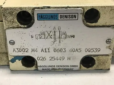 USED HAGGLUNDS DENISON A3D02 H4 A11 0603 40A5 0Q539