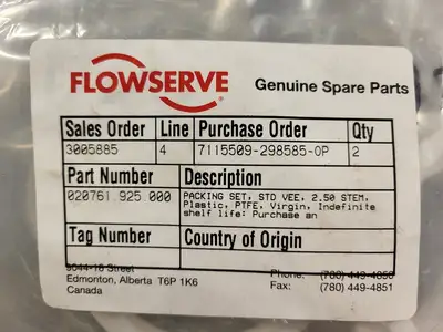 NEW FLOWSERVE 020761.925.000