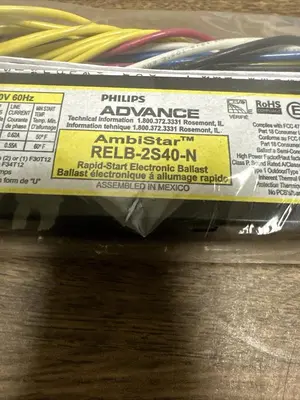 New | in-Stock PHILIPS ADVANCE RELB-2S40-N Lighting Ohio US | Surplus Asset Holdings #1245688