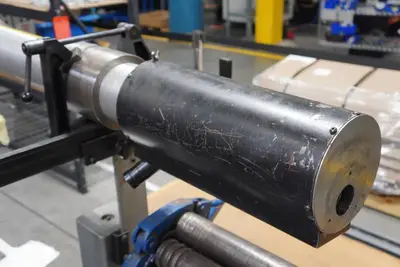 LNS Hydrobar Hydraulic Bar Feeder - 12' x 1-3/8" Capability