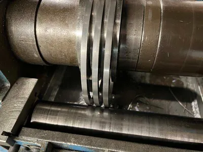 1969 STANAT 8" x 3" s-190 RING SLITTING LINE (14536) SLITTING LINES | Machinery International LLC (6)