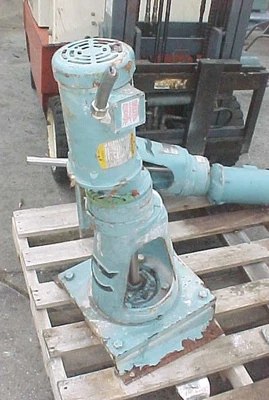 USED CHEMINEER STIONARY MOUNT MIXER MIXER