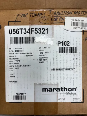 MARATHON VVK 56T34F5321E Motors | ESS Industrial Equipment Sales (13)