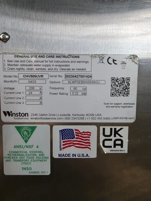USED Winston CHV5-05UV
