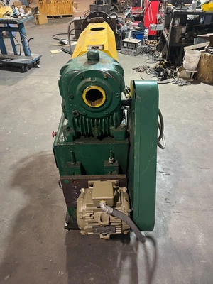 Sterling 3 HP 1" Extruder with 8" EDI U75 Sheet die Killon 3 Roll Sheet Stack