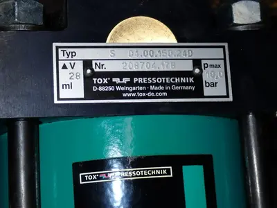 USED TOX PRESSOTECHNIK S04.00.150.24D