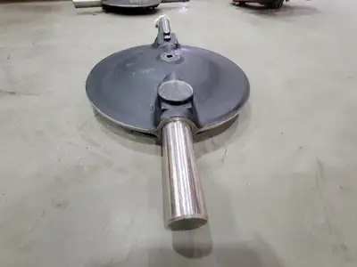 16" Diameter, 10-7/8" x 2" Keyed Butterfly Valve Disc 1840250