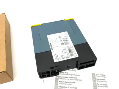USED SIEMENS SIRIUS SAFETY RELAY, OUTPUT EXPANSION, SPRING TYPE, 24VDC