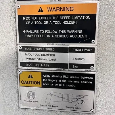 2011 DMG MORI SEIKI NH 4000/DCG MACHINING CENTERS,HORIZ,N/C & CNC(Incl.Pallet Changers) | Machinery Resources International (20)