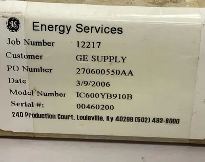 Used GE FANUC IC600YB904B I/O Boards & Replacement Parts Ohio US | Surplus Asset Holdings #1238731