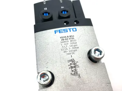Used Festo Pneumatic Double Solenoid Valve 5/2-way 560818 Solenoid Valves Michigan US | Maverick Industrial Sales #1423162