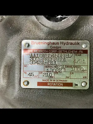 USED BRUENINGHAUS AA10VS045DFR1/30R-PKC62K01