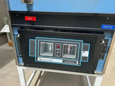 BLUE M ELECTRIC OVEN MP-146C-WAS CHAMER SIZE: 14"W x 14"H x 14"D