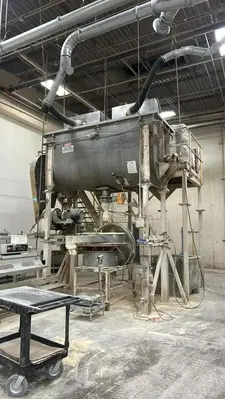 Used RIBBON BLENDER 135 CUBIC FEET Ribbon Blenders Pennsylvania US | Global Equipment International, LLC #880491