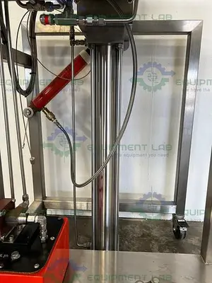 USED VARIAN VARIAN L & L4004-1L LOAD & LOCK 4" PROCESS COLUMN SYSTEM