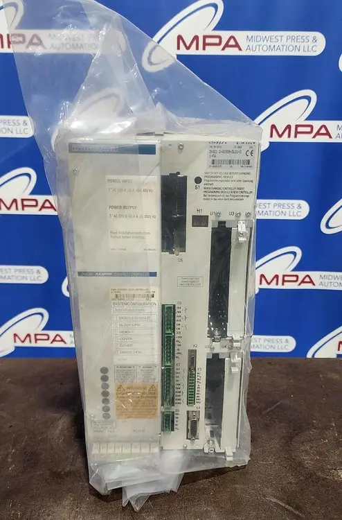 Used INDRAMAT DKS01.2-W100A-DL01-01-FW Servo Drives Michigan US | Midwest Press and Automation #1545293