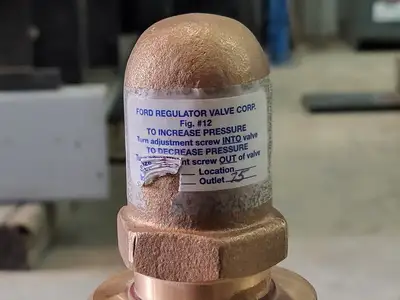NEW FORD REGULATOR VALVE CORP. FIGURE#12