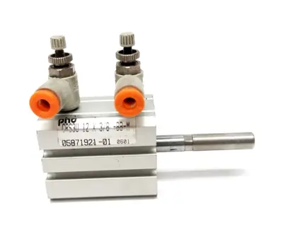 CRS3U 12X3/8-BB-M, CRS3U12X3/8-BB-M, CRS3U 12 X 3/8-BB-M | PHD CRS3U12X3/8-BB-M Compact Pneumatic Cylinder 0.47" Bore 0.375" Stroke - Used