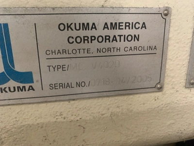 2005 OKUMA MC-V4020 Vertical Machining Centers | PM Machines (6)