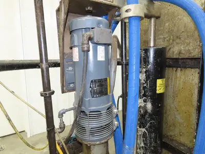 Graco Thermo Flow 55G Hot Melt Drum Unloader 55 Gallon 240V 3Ph READ