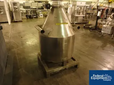 USED L.B. Bohle 600 Liter LB Bohle Bin, 316L S/S
