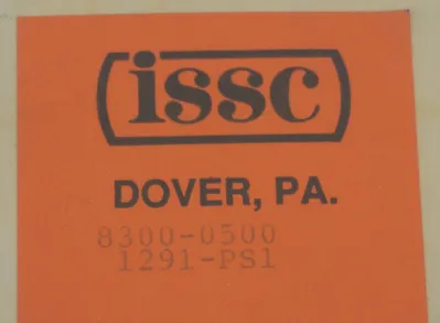 NEW ISSC/PULSOTRONIC 8300-0500 SENSOR RELAY, 8300-05