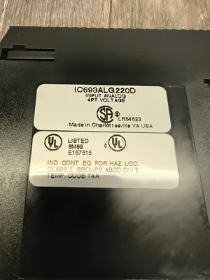 Used GE FANUC IC693ALG220D Programmable Logic Controllers South Carolina US | ESS Industrial Equipment Sales #1328487