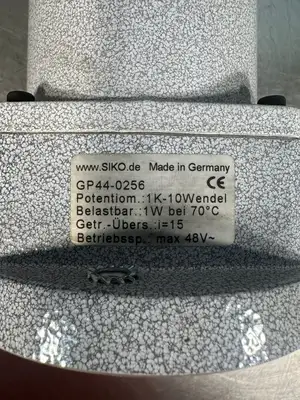 Siko GP44-0256 1K-10 Wendel 48V~ / GP440256 / GP44 (5.4.2)