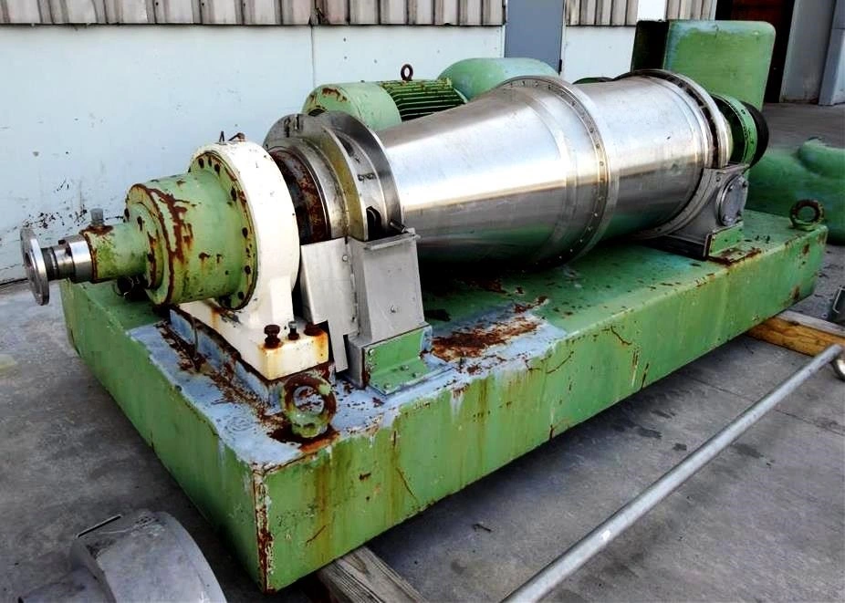 Flottweg Z5L decanter centrifuge, 316SS.
