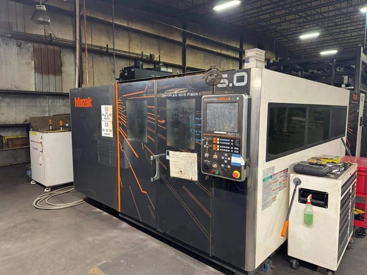 Used 2018 MAZAK OPTIPLEX 3015 FIBER II Laser Cutters Ohio US | Toolquip, Inc. #919707
