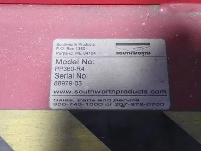Used SOUTHWORTH PP360R4 Rotary Tables Ohio US | HGR 24 #916813