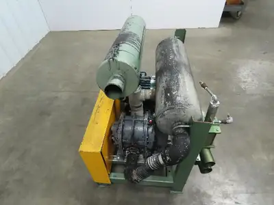 Vac-U-Max 5 Hp. Sutorbilt Fuller 4MVF Pneumatic Conveying Transfer Vacuum Blower