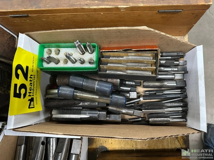 Used _UNKNOWN_ ASSORTED TAPS Taps & Dies Illinois US | Heath Industrial Auction Services #1419850