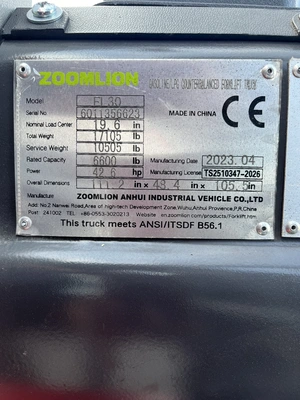 NEW 2025 ZOOMLION FL30