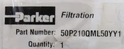NEW PARKER 50P210QML50YY1 HIGH PRESSURE INLINE FILTER