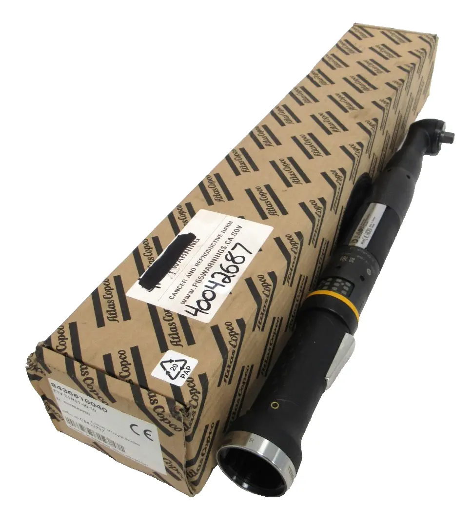 NEW ATLAS COPCO ETV STR61-40-10 NUTRUNNER 8436616040 ETVSTR614010